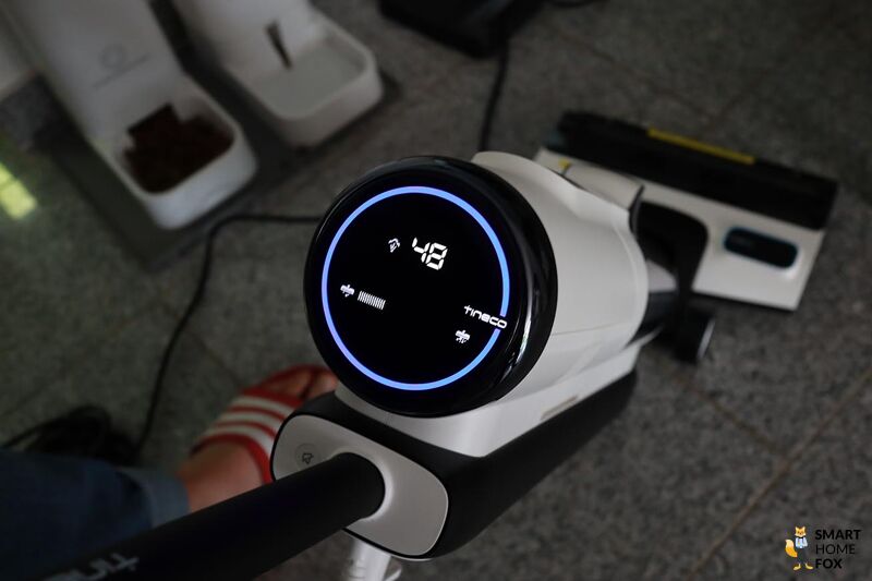 Время нагрева Tineco Floor One S5 Steam